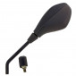 MIRROR FOR MAXISCOOTER GILERA 125 NEXUS 2007>2008, 250 NEXUS 2007>2008 LEFT BLACK (OE CM175002)(CEE APPROVED) -SELECTION P2R- 1227606400001