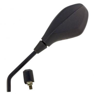 MIRROR FOR MAXISCOOTER GILERA 125 NEXUS 2007>2008, 250 NEXUS 2007>2008 LEFT BLACK (OE CM175002)(CEE APPROVED) -SELECTION P2R- 1227606400001