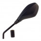 MIRROR FOR MAXISCOOTER GILERA 500 FUOCO 2007>, 50 STALKER NAKED 2008> LEFT BLACK (OE CM175008) (CEE APPROVED) -SELECTION P2R- 1227606300001