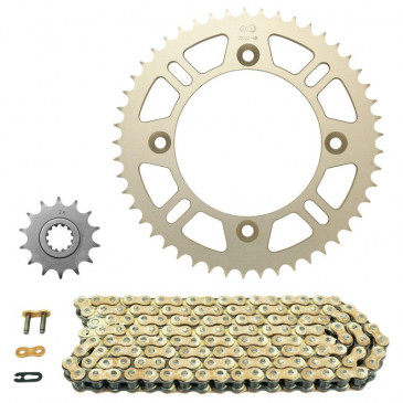 KIT CHAINE ADAPTABLE KTM 85 SX 2003>2017 428 14x49 (DEMULTIPLICATION ORIGINE) -AFAM- 5400598048647