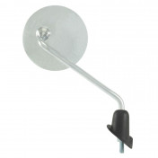 RETROVISEUR ADAPTABLE KYMCO 50-125 LIKE 2009> DROIT CHROME (OE 00188024) (HOMOLOGUE CE) -SELECTION P2R- 1227711500001