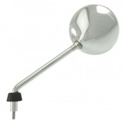 MIRROR FOR MAXISCOOTER PIAGGIO 50-125 VESPA LX 2009> (Ø 8mm ) LEFT CHROME - APPROVED- -SELECTION P2R-(OE CM020412) 1227611700001