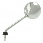 MIRROR FOR MAXISCOOTER PIAGGIO 50-125 VESPA LX 2009> (Ø 8mm ) LEFT CHROME - APPROVED- -SELECTION P2R-(OE CM020412) 1227611700001