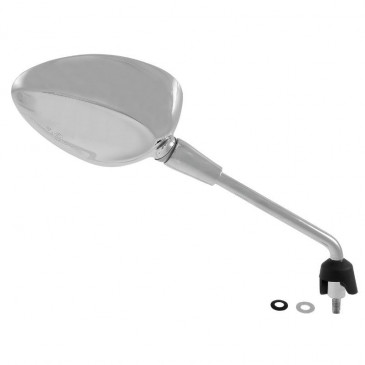 RETROVISEUR ADAPTABLE PIAGGIO 50-125 VESPA SPRINT 2014> DROIT CHROME (OE CM262002) (HOMOLOGUE CE) -SELECTION P2R- 1227725400001