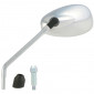 RETROVISEUR ADAPTABLE PIAGGIO 125-300 BEVERLY 2010> GAUCHE CHROME (OE CM179904) (HOMOLOGUE CE) -SELECTION P2R- 1227607700001