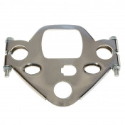 UPPER FORK PLATE FOR MOPED PEUGEOT 103 MVL CHROME -SELECTION P2R- 3700948140437