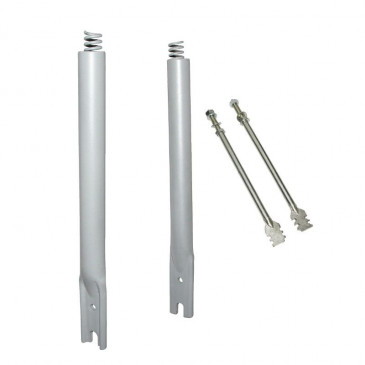 FORK LEGS FOR MOPED PEUGEOT 103 MVL GREY (COMPLETE) (PAIR) -SELECTION P2R-