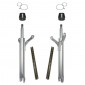 FORK LEGS FOR MOPED MBK 51 SWING GREY (COMPLETE) (PAIR) -SELECTION P2R-