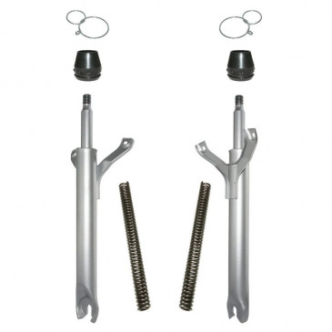 FORK LEGS FOR MOPED MBK 51 SWING GREY (COMPLETE) (PAIR) -SELECTION P2R-