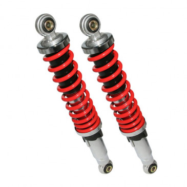 SHOCK ABSORBERS FOR MOPED MBK 88 CENTERS 300mm- MOUNTING Ø 8mm (PAIR)