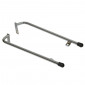 DUAL TUBE CHROME (FOOT REST) FOR MOPED PEUGEOT 103 MVL,SP -CHROME (PAIR) 3700948139707