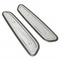 DECORATIVE SIDE BOARD (FOR TANK) FOR MOPED PEUGEOT 103 MVL-CHROME (PAIR) SELECTION P2R 3700948139981