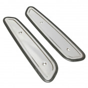 ELYTRE DE RESERVOIR CYCLO POUR PEUGEOT 103 MVL CHROME (PAIRE) -SELECTION P2R- 3700948139981