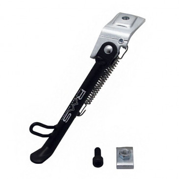 BEQUILLE SCOOT LATERALE ADAPTABLE PIAGGIO 50 ZIP 1995>1999, SFERA, QUARTZ NOIR -SELECTION P2R- 1216302500001