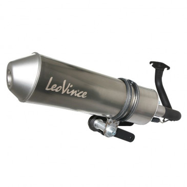 POT SCOOT LEOVINCE HAND MADE 4T POUR KYMCO 50 AGILITY R10 2007>, AGILITY R16 2010>, DINK 2007>, PEOPLE-S 2007>, SUPER-8 2007>/BAOTIAN 50 139 QMB 2005>/PEUGEOT 50 V-CLIC 2008>, KISBEE 2010 (REF 7470) 8051122151752