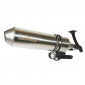 EXHAUST FOR SCOOT LEOVINCE "HAND MADE" 4STROKE FOR KYMCO 50 AGILITY 12" WHEELS- 2007>/BAOTIAN 50 139QMA 2007> (REF 7473)