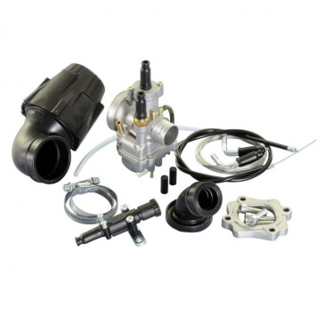 CARBURATEUR SCOOT POLINI CP 21 ADAPTABLE MBK 50 NITRO, OVETTO, YAMAHA 50 AEROX, SLIDER/APRILIA 50 SR 1993>2001/MALAGUTI 50 F12, F15/BETA 50 ARK/CPI 50 HUSSAR, OLIVER, POPCORN 8054705045158