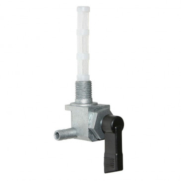 ROBINET ESSENCE CYCLO ADAPTABLE MBK 51, 41, CLUB (MOTEUR AV10) AVEC DURITE NOIR + COLLIERS 3701213408023