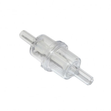 FUEL FILTER POLINI CYLINDRICAL PLASTIC TRANSPARENT Ø 6 mm)-SOLD PER UNIT