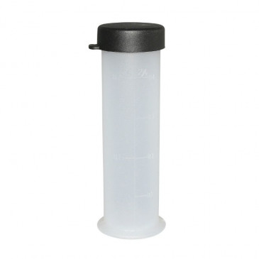 GRADUATED MEASURING GLASS FOR OIL POLINI 100ml-WITH CAP (121.100)