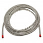 FUEL HOSE NBR 8X13,5 STAINLESS STEEL- 5M. (HYDROCARBONS+OILS )