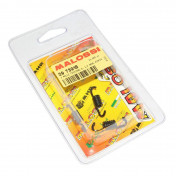 RESSORT EMBRAYAGE SCOOT MALOSSI RACING POUR EMBRAYAGE ORIGINE PIAGGIO 50 ZIP, TYPHOON, NRG/GILERA 50 STALKER, RUNNER -DIAM 107- DIAM 1,6mm NOIR (JEU) 3700948137499