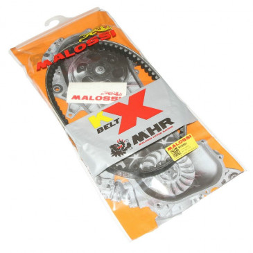 COURROIE SCOOT MALOSSI X KEVLAR BELT POUR KYMCO 50 AGILITY 4T, DINK 4T, PEOPLE 4T, SUPER 8 4T/SYM 50 FIDDLE 2, JET EURO-X 2011> (743 x 18 x 9 x 30°) (6113501) 3700948137628