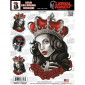 STICKER LETHAL THREAT SKULL QUEEN (15x20cm) (LT88307)