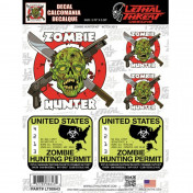 STICKER LETHAL THREAT ZOMBIE HUNTER KIT (15x20cm) (LT88643) 3700948158319