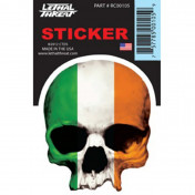 STICKER LETHAL THREAT IRELAND SKULL (7x11cm) (RC00105) 3700948158500