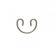 CLIPS DE PISTON DIAM 12 (DOUBLE G) POUR PEUGEOT/DERBI/MINARELLI (VENDU A L'UNITE) -SELECTION P2R- 3701213407002