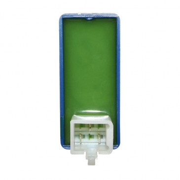 BOITIER CDI CYCLO ADAPTABLE PEUGEOT 103, FOX 12V TRANSVAL (3 FICHES) (PLOTS BLEU) -TRANSVAL- 3701213404957