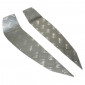 FOOT BOARD FOR SCOOT REPLAY ALUMINIUM- FOR MBK 50 NITRO/YAMAHA 50 AEROX (PAIR) 3700948092903