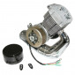 ENGINE - COMPLETE FOR MBK 88 AV7 (GENUINE TYPE, ELECTRONIC IGNITION, WITH EXHAUST) -SELECTION P2R-