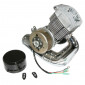ENGINE - COMPLETE FOR MBK 88 AV7 (GENUINE TYPE, ELECTRONIC IGNITION, WITH EXHAUST) -SELECTION P2R- 3700948140376