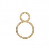 GASKET FOR FLOAT BOWL - for CARB GURTNER for MBK 88, 40 (AV7 engine) (8431) 3701213404582