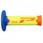 GRIP- PROGRIP OFF ROAD 788 TRIPLE DENSITY SPECIAL EDITION FLUO ORANGE/BLUE LIGHT/YELLOW 115mm (PAIR) (CROSS/MX) 0801766078353