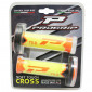 REVETEMENT POIGNEE PROGRIP MOTO OFF ROAD 788 TRIPLE DENSITE SPECIAL EDITION FLUO DESIGN ORANGE FLUO/JAUNE FLUO/NOIR CLOSED END 115mm (CROSS/MX) (PAIRE) 0801766078360