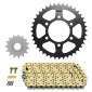CHAIN AND SPROCKET KIT FOR KAWASAKI 1000 Z ABS 2007>2009 (STEEL) 525 15x40 (SPROCKET Ø 80/104/10.5) (OEM SPECIFICATION) -AFAM-