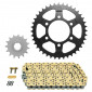 KIT CHAINE ADAPTABLE KAWASAKI 1000 Z1000 ABS 2007>2009 525 15x40 (DIAM COURONNE 80/104/10.5) (DEMULTIPLICATION ORIGINE) -AFAM- 5400598041242