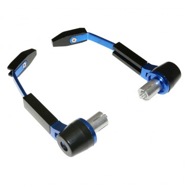 LEVER GUARDS REPLAY RR ALUMINIUM- ADJUSTABLE - BLUE/BLACK - WITH NOZZLES FOR ANY TYPE OF HANDLEBAR 13/17 mm) (PAIR)