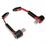 LEVER GUARDS REPLAY RR ALUMINIUM- ADJUSTABLE - RED/BLACK - WITH NOZZLES FOR ANY TYPE OF HANDLEBAR 13/17 mm) (PAIR)- 3700948093498