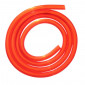FUEL HOSE REPLAY PU 5x9 TRANSPARENT RED (1 M) 3700948093597