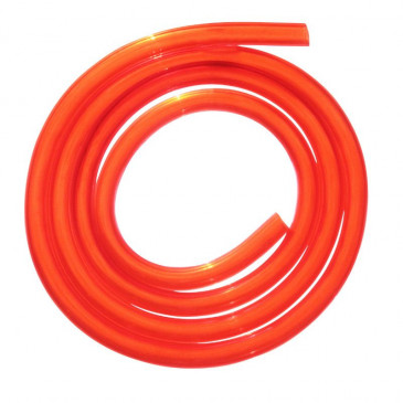 FUEL HOSE REPLAY PU 5x9 TRANSPARENT RED (1 M) 3700948093597