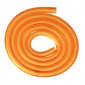 FUEL HOSE REPLAY PU 5x9 TRANSPARENT ORANGE (1 M) 3700948093627