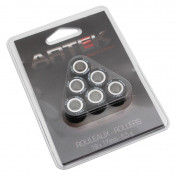 GALET/ROULEAU MAXISCOOTER ARTEK K1 19x17 6,5g (x6) POUR PIAGGIO 125 BEVERLY, FLY, LIBERTY, MP3, YOURBAN VESPA LX ET GTS, X10, X9, X8, X7, X-EVO 3700948001233