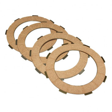 CLUTCH DISC KIT FOR SCOOTER PIAGGIO 125 PX 1998>2017, 125 COSA 2 1991>1997 (F1178A) (OE STANDARD KIT) -NEWFREN- 8025832030607