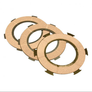 CLUTCH DISC KIT FOR SCOOTER PIAGGIO 125 PX 1978>1981 (F1180A) (OE STANDARD KIT) -NEWFREN- 8025832030690