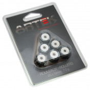 GALET/ROULEAU MAXISCOOTER ARTEK K1 20x12 7,0g (x6) POUR YAMAHA 125 XMAX, MAJESTY, CYGNUS X / MBK 125 SKYCRUISER, SKYLINER, FLAME-X 3700948001295