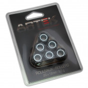 GALET/ROULEAU MAXISCOOTER ARTEK K1 20x12 9,5g (x6) POUR YAMAHA 125 XMAX, MAJESTY, CYGNUS X / MBK 125 SKYCRUISER, SKYLINER, FLAME-X 3700948001349